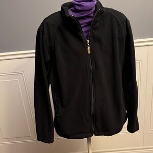 Classic Black Fleece Jacket